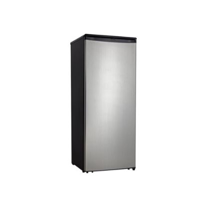 Picture of Danby Designer DAR110A1BSLDD - Refrigerator - width: 23.9 in - depth: 26.1 in - height: 58.8 in - 11 cu. ft - black/stainless steel look