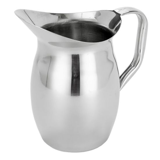 Picture of American Metalcraft Stainless Steel Bell Pitchers, 100 Oz, Silver, Pack of 12 Pitchers