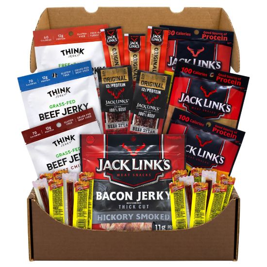 Picture of Snack Box Pros Big Beef Jerky Box, 2 Lb