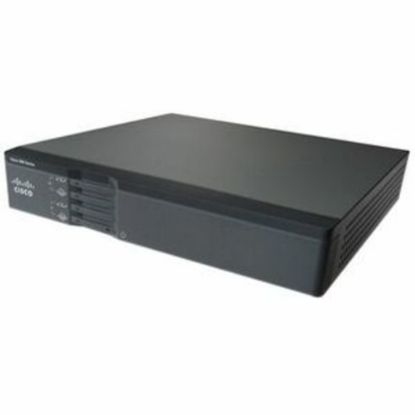 Picture of Cisco 866VAE Integrated Service Router - DSL - 6 Ports - 5 RJ-45 Port(s) - Management Port - 256 MB - Gigabit Ethernet - ADSL - 1U - Rack-mountable - 1 Year