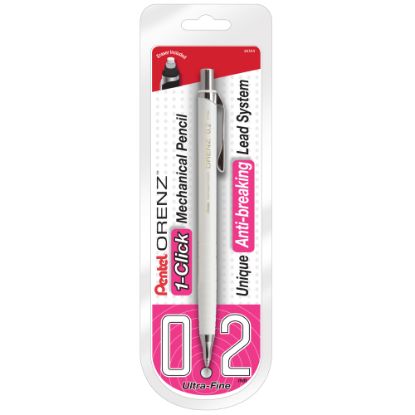 Picture of Pentel Orenz Mechanical Pencil, 0.2mm, B Lead, White Barrel