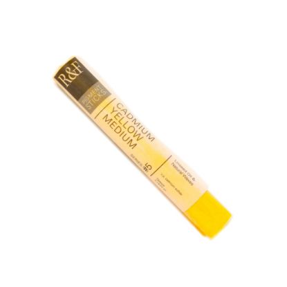 Picture of R & F Handmade Paints Pigment Sticks, 38 mL, Cadmium Yellow Medium