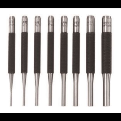 Picture of Drive Pin Punches, 4 in, 1/16 in tip, Steel