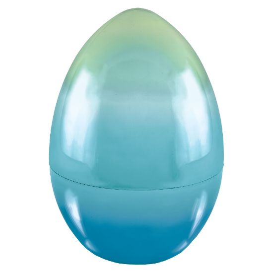 Picture of Amscan Jumbo Easter Eggs, 9-1/2inH x 6-1/2inW x 6-1/2inD, Blue, Pack Of 2 Eggs