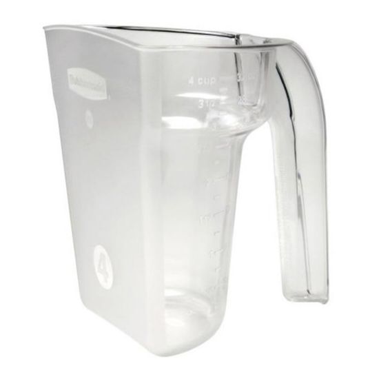 Picture of Rubbermaid Safety Portioning Scoop, 32 Oz, Clear