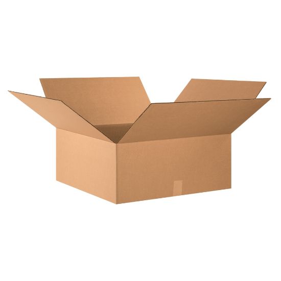 Picture of Partners Brand Corrugated Boxes, 24in x 24in x 10in, Kraft, Pack Of 10