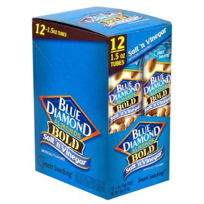 Picture of BLUE DIAMOND Almonds Bold Salt N Vinegar, 1.5 oz, 12 Count