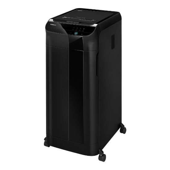 Picture of Fellowes AutoMax 600M  Auto Feed Micro-Cut 600 Sheet Shredder, Black