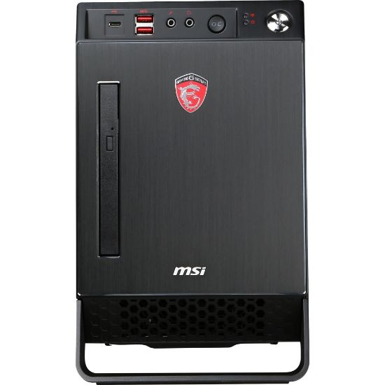 Picture of MSI Nightblade X2 NIGHTBLADE X2-001BUS Barebone System - Intel Z170 Chipset - Black, Red - 16 GB DDR4 SDRAM DDR4-2133/PC4-17000 Maximum RAM Support - DVD-Writer - NVIDIA GeForce GTX 980 Ti Integrated - 3 x Total Bays - 1 3.5in Bay(s) - 2 2.5in Bay(s)