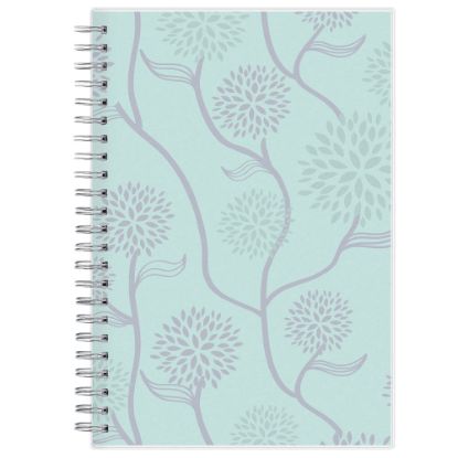 Picture of 2024 Blue Sky Rue Du Flore Frosted Weekly/Monthly Planning Calendar, 5in x 8in, Mint Green, January to December 2024, 101603