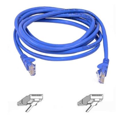 Picture of Belkin Cat5e Network Cable, 15ft, Blue