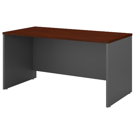 Picture of Bush Business Furniture Components 60inW Office Computer Desk, Hansen Cherry/Graphite Gray, Standard Delivery