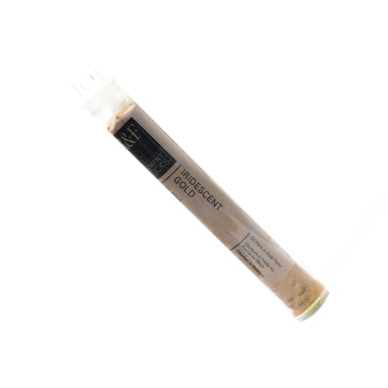 Picture of R & F Handmade Paints Pigment Sticks, 38 mL, Iridescent Gold