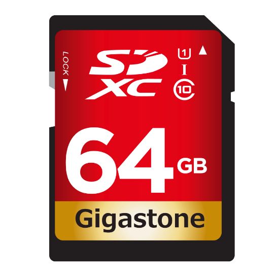 Picture of Dane-Elec Gigastone Class 10 UHS-I U1 SDXC Card, 64GB