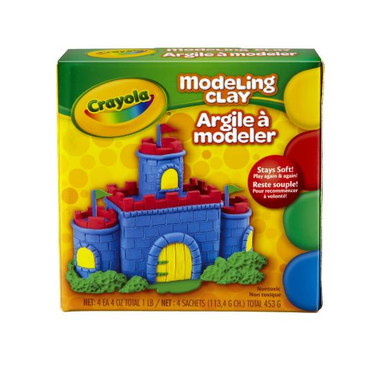 Picture of Crayola Modeling Clay, Assorted Colors