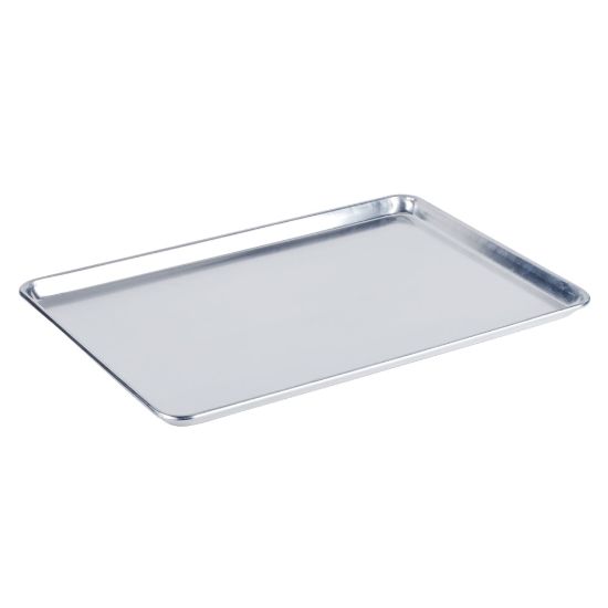 Picture of Hoffman Full-Size 19-Gauge Aluminum Bun Pans, 18in x 26in, Silver, Set Of 12 Pans