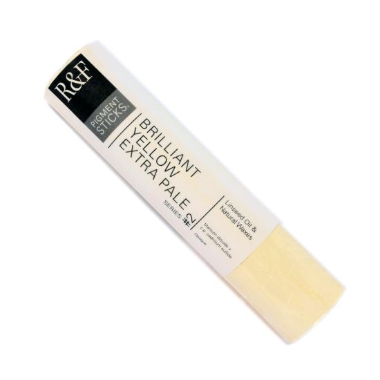 Picture of R & F Handmade Paints Pigment Sticks, 188 mL, Brilliant Yellow Extra Pale