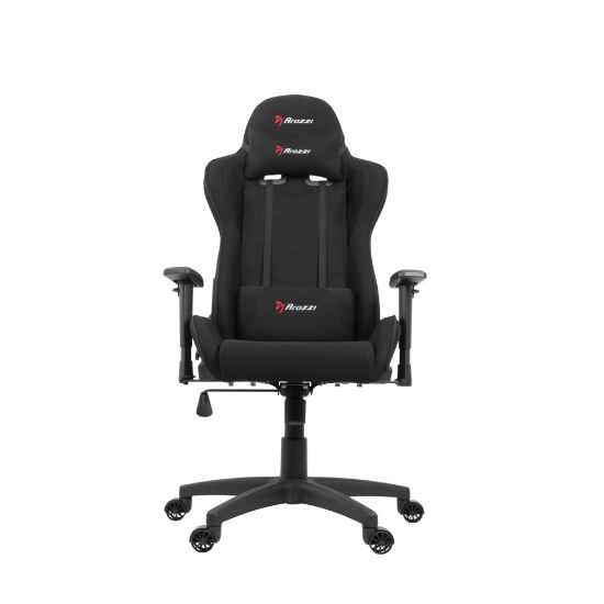 Picture of Arozzi Forte Ergonomic Fabric High-Back Gaming Chair, Black