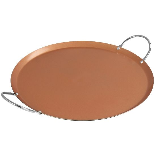 Picture of Oster Non-Stick Carbon Steel Stonefire Comal, 14in, Copper