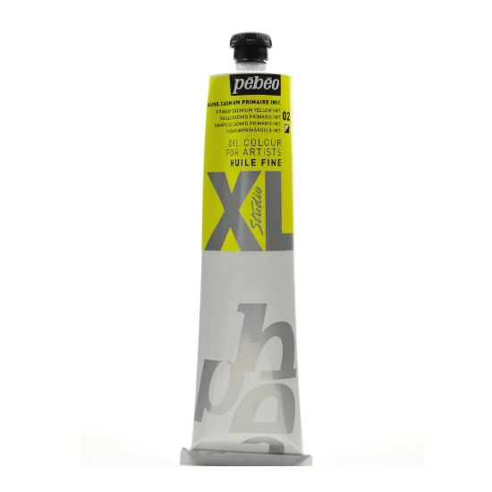 Picture of Pebeo Studio XL Oil Paint, 200 mL, Primary Cadmium Yellow Hue, Pack Of 2