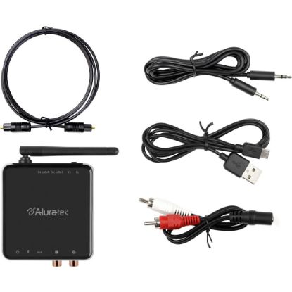 Picture of Aluratek Universal Bluetooth Audio Receiver and Transmitter with Bluetooth 5 - Headphone - Lithium Ion (Li-Ion)