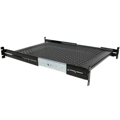 Picture of StarTech.com 2U Vented Sliding Rack Mount Shelf