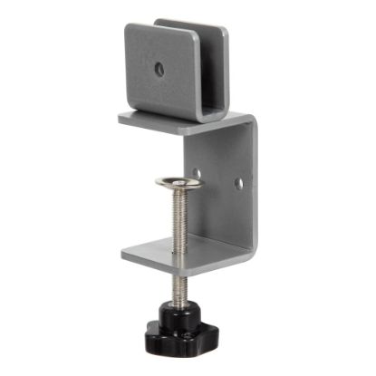 Picture of Boss Office Products Plexiglas Panel Desk Clamps, 3-3/4in x 2-1/4in, Set Of 2 Clamps