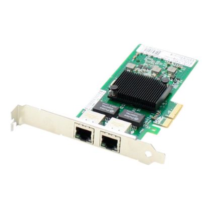 Picture of AddOn Intel E1G42ET Comparable Dual RJ-45 Port PCIe NIC - Network adapter - PCIe x4 - 1000Base-T x 2