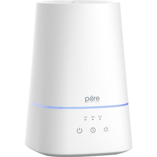 Picture of Pure Enrichment HUME Max Top-Fill Ultrasonic Cool Mist Humidifier, 11-1/2in x 7-1/2in, White