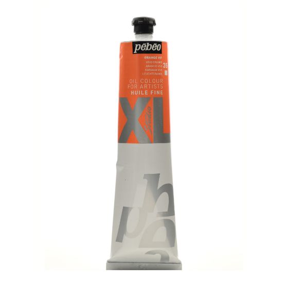 Picture of Pebeo Studio XL Oil Paint, 200 mL, Vivid Orange, Pack Of 2