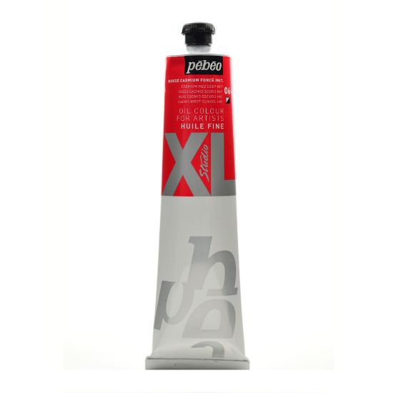 Picture of Pebeo Studio XL Oil Paint, 200 mL, Cadmium Red Deep Hue, Pack Of 2