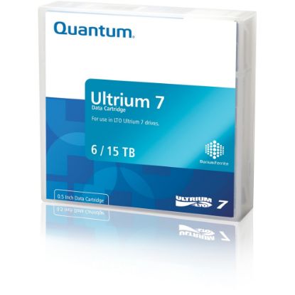 Picture of Quantum LTO Ultrium-7 Data Cartridge - LTO-7 - 6 TB (Native) / 15 TB (Compressed) - 3149.61 ft Tape Length