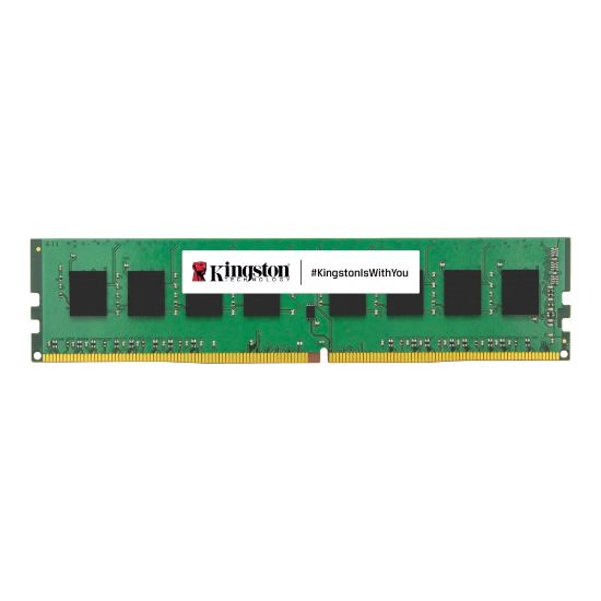 Picture of Kingston ValueRAM - DDR4 - module - 16 GB - DIMM 288-pin - 2666 MHz / PC4-21300 - CL19 - 1.2 V - unbuffered - non-ECC