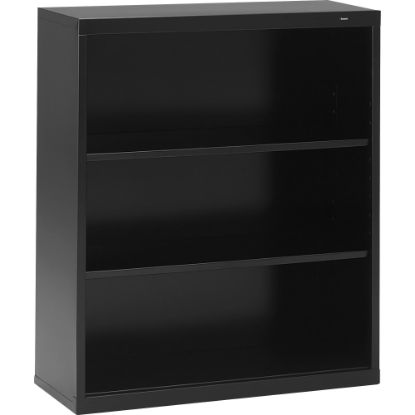 Picture of Tennsco Welded Modular Shelving Bookcase, 3-Shelf, 40inH x 34-1/2inW x 13-1/2inD, Black