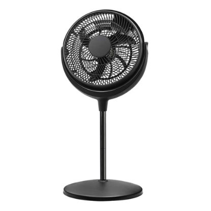 Picture of Brentwood Kool Zone Circulator 12in Adjustable Stand Fan, 38in x 15in, Black