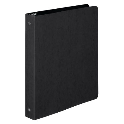 Picture of Wilson Jones Flexible Ring 3-Ring Binder, 1in Round Rings, Black