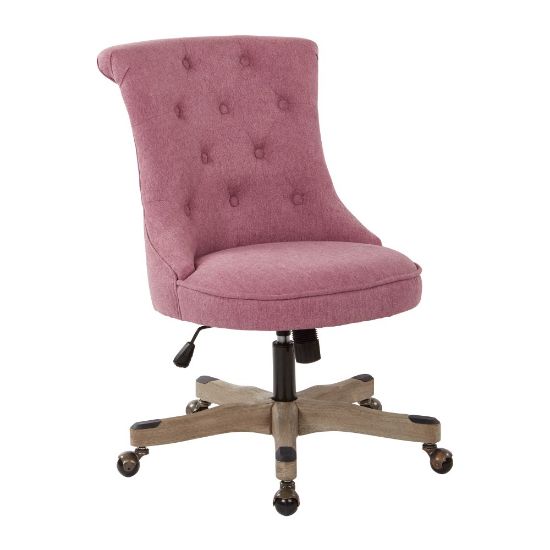 Picture of Office Star Hannah Tufted Office Chair, Orchid/Gray