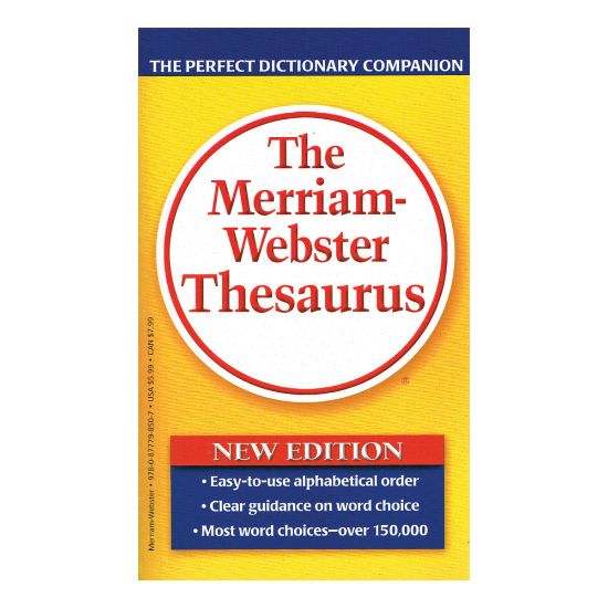 Picture of Merriam-Websters Thesaurus, Pack Of 3