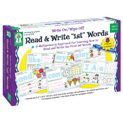 Picture of Key Education Write On/Wipe Off Read And Write 1st Words, Grades Pre-K - 1