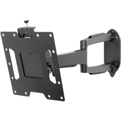 Picture of Peerless Articulating LCD Wall Arm - Anodized Aluminum, Steel - 80 lb - Black