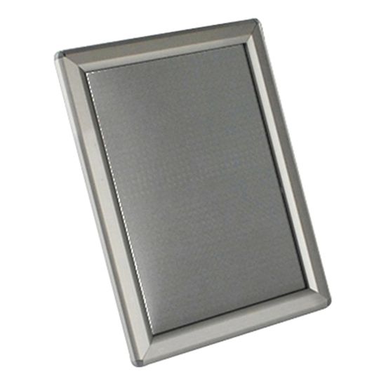 Picture of Azar Displays Aluminum Vertical/ Horizontal Snap Frame, 5in x 7in, Silver, 10-Pack