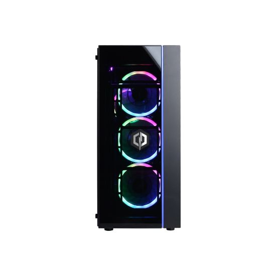 Picture of Cyberpower Gamer Master GMA620 - Mid tower - Ryzen 3 2300X up to - RAM 8 GB - SSD 240 GB, HDD 2 TB - Radeon RX 580 - Gigabit Ethernet - 802.11a/b/g/n/ac - Windows 10 64-bit - monitor: none - black