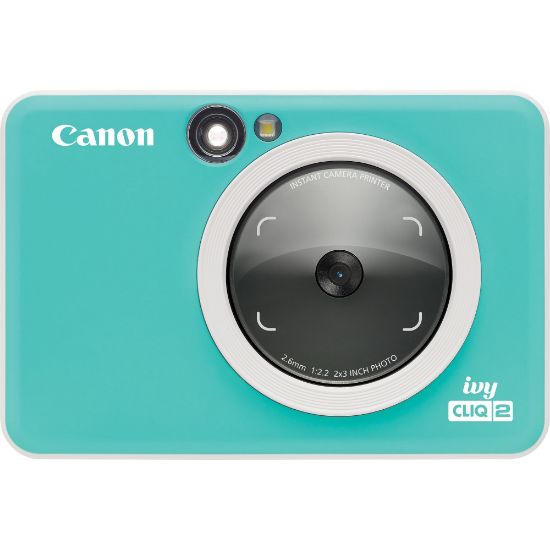 Picture of Canon IVY CLIQ2 5 Megapixel Instant Digital Camera - Turquoise - Autofocus