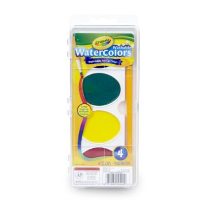 Picture of Crayola So Big Washable Watercolor Set, Set Of 4 Colors