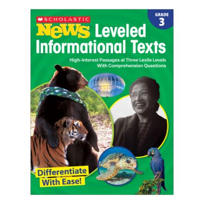 Picture of Scholastic News Leveled Informational Texts Activity Book, Grade 3