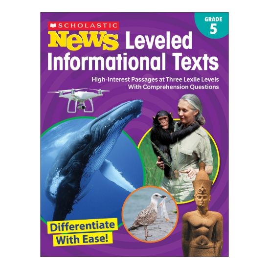 Picture of Scholastic News Leveled Informational Texts Activity Book, 5th Grade