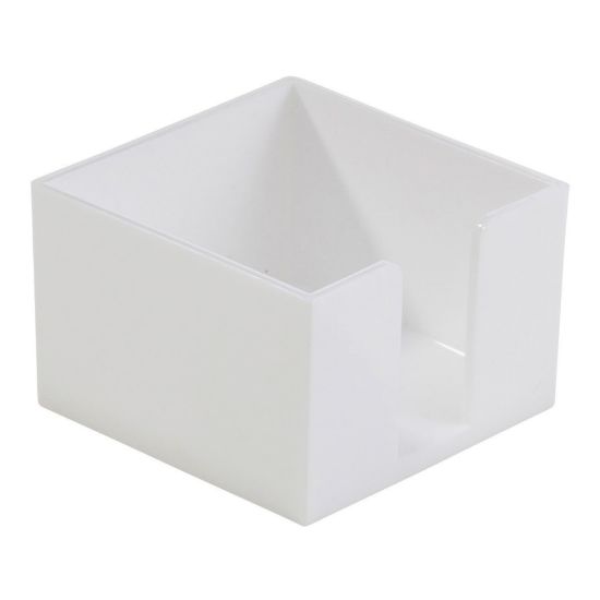 Picture of Realspace White Plastic Memo Holder