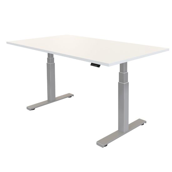 Picture of Fellowes Cambio 72inW Height-Adjustable Computer Desk, White