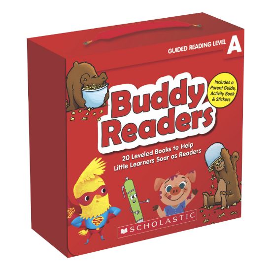 Picture of Scholastic Buddy Readers Books, Level A Reading, Pre-K To 2nd Grade, Set Of 20 Books