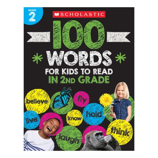 Picture of Scholastic 100 Words For Kids To Read In Second Grade